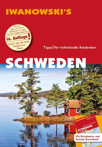 Buchcover und Innenansicht für das Buch: Schweden - Reiseführer von Iwanowski