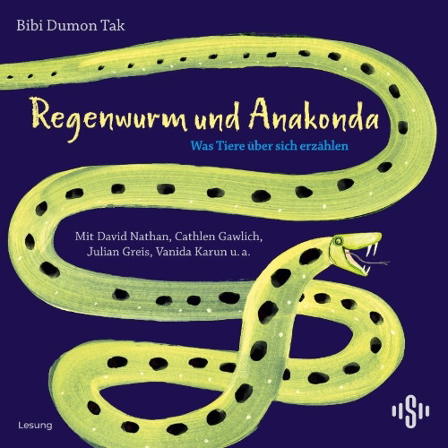 Buchcover und Innenansicht für das Buch: Regenwurm und Anakonda