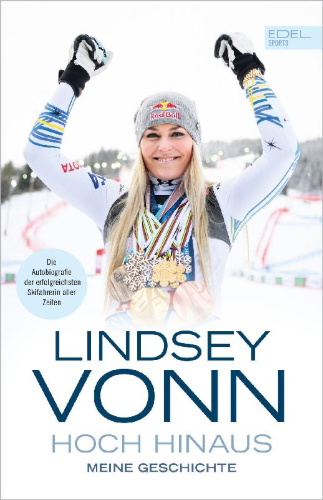 Buchcover und Innenansicht für das Buch: Lindsey Vonn - Hoch hinaus