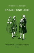 Buchcover und Innenansicht für das Buch: Kabale und Liebe
