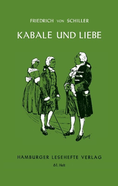 Buchcover und Innenansicht für das Buch: Kabale und Liebe