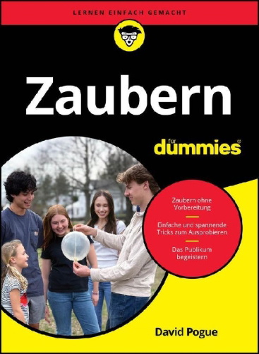 Buchcover und Innenansicht für das Buch: Zaubern für Dummies
