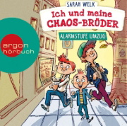 Buchcover und Innenansicht für das Buch: Die Chaosbrüder - Wohnst du schon oder suchst du noch?