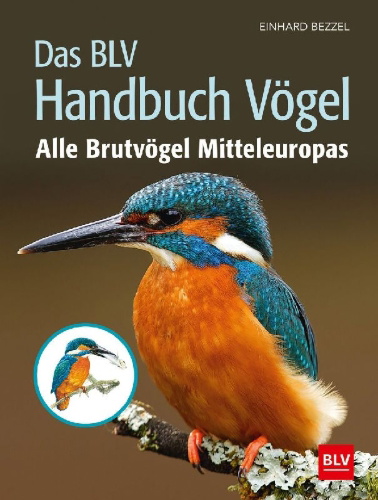 Buchcover und Innenansicht für das Buch: Das BLV Handbuch Vögel