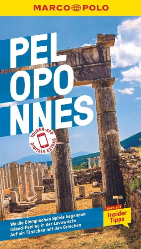 Buchcover und Innenansicht für das Buch: MARCO POLO Reiseführer Peloponnes