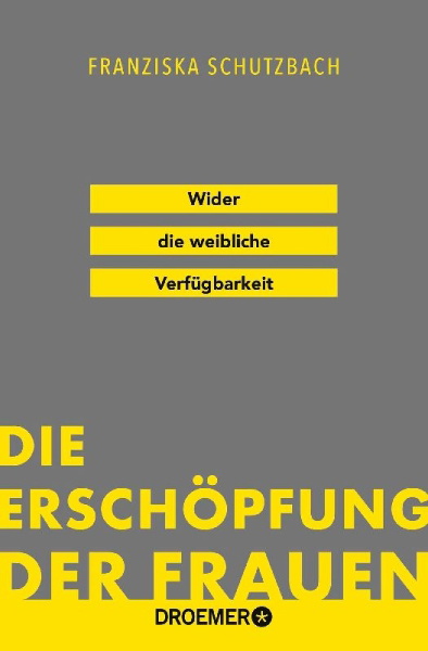Buchcover und Innenansicht für das Buch: Die Erschöpfung der Frauen