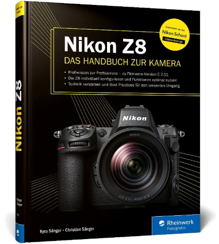 Buchcover und Innenansicht für das Buch: Nikon Z8