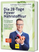 Buchcover und Innenansicht für das Buch: Die 28-Tage-Power-Nährstoffkur