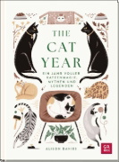 Buchcover und Innenansicht für das Buch: The Cat Year: Cats, Magic, Nature and Spells