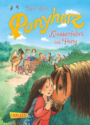 Buchcover und Innenansicht für das Buch: Ponyherz 9: Klassenfahrt mit Pony
