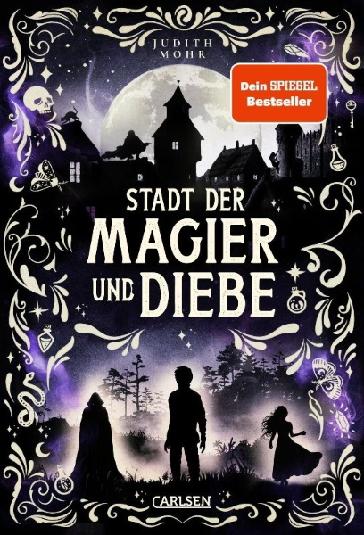 Buchcover und Innenansicht für das Buch: Stadt der Magier und Diebe (Stadt der Magier 1)