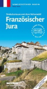 Buchcover und Innenansicht für das Buch: Entdeckertouren mit dem Wohnmobil Französischer Jura