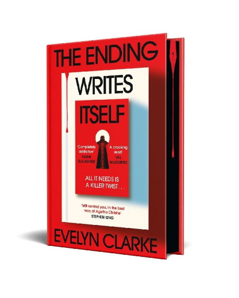 Buchcover und Innenansicht für das Buch: The Ending Writes Itself. Export Exclusive Edition