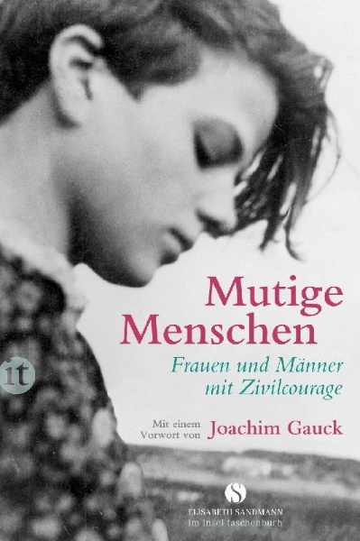 Buchcover und Innenansicht für das Buch: Mutige Menschen