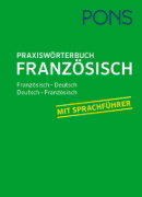 Buchcover und Innenansicht für das Buch: PONS Praxiswörterbuch Französisch