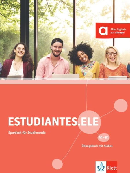 Buchcover und Innenansicht für das Buch: Estudiantes.ELE A1-B1