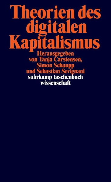 Buchcover und Innenansicht für das Buch: Theorien des digitalen Kapitalismus