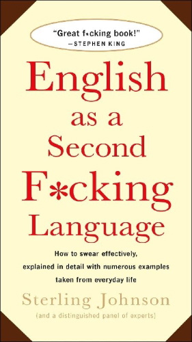 Buchcover und Innenansicht für das Buch: English as a Second F*cking Language
