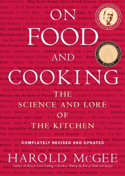 Buchcover und Innenansicht für das Buch: On Food and Cooking