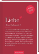 Buchcover und Innenansicht für das Buch: Liebe (Substantiv, f)