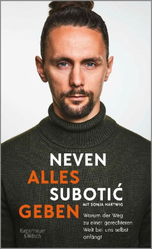 Buchcover und Innenansicht für das Buch: Alles geben