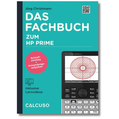 Buchcover und Innenansicht für das Buch: Das Fachbuch zum HP Prime