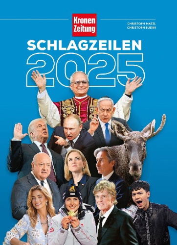 Buchcover und Innenansicht für das Buch: Schlagzeilen 2025