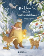 Buchcover und Innenansicht für das Buch: Der kleine Bär und die Weihnachtsfreude