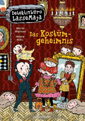 Buchcover und Innenansicht für das Buch: Detektivbüro LasseMaja - Das Kostümgeheimnis (Detektivbüro LasseMaja, Bd. 35)