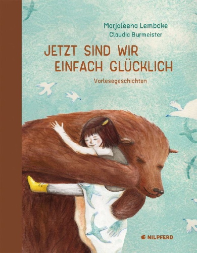 Buchcover und Innenansicht für das Buch: Jetzt sind wir einfach glücklich