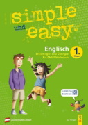 Buchcover und Innenansicht für das Buch: simple und easy Englisch 1