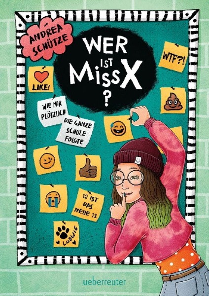 Buchcover und Innenansicht für das Buch: Wer ist Miss X?