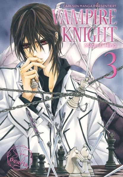 Buchcover und Innenansicht für das Buch: Vampire Knight