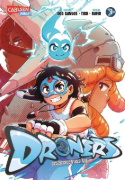 Buchcover und Innenansicht für das Buch: Droners - Tales of Nui