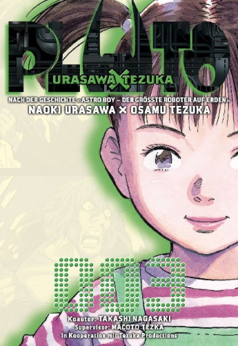 Buchcover und Innenansicht für das Buch: Pluto: Urasawa X Tezuka 03