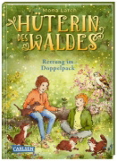 Buchcover und Innenansicht für das Buch: Hüterin des Waldes 5: Rettung im Doppelpack