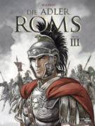 Buchcover und Innenansicht für das Buch: Les Aigles de Rome - Livre III