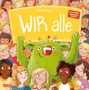 Buchcover und Innenansicht für das Buch: WIR alle