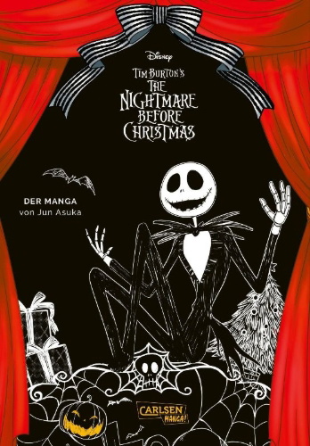 Buchcover und Innenansicht für das Buch: Tim Burton's The Nightmare Before Christmas