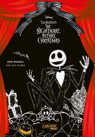 Buchcover und Innenansicht für das Buch: Tim Burton's The Nightmare Before Christmas