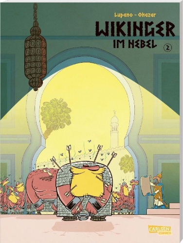 Buchcover und Innenansicht für das Buch: Vikings dans la brume - Tome 2