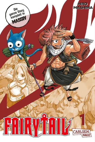 Buchcover und Innenansicht für das Buch: Fairy Tail