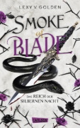 Buchcover und Innenansicht für das Buch: Smoke of Blade. Das Reich der silbernen Nacht (Scepter of Blood 3)