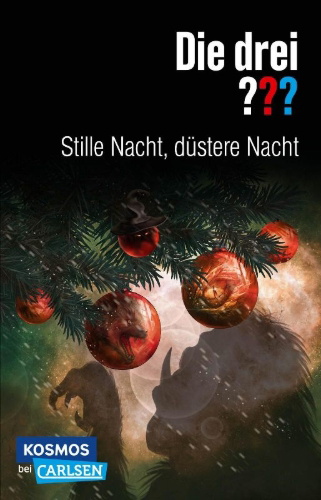 Buchcover und Innenansicht für das Buch: Die drei ???: Stille Nacht, düstere Nacht