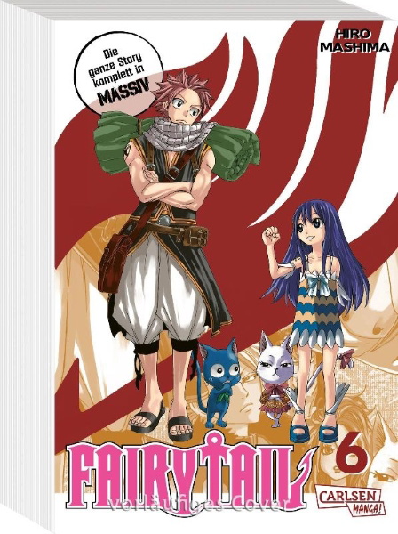 Buchcover und Innenansicht für das Buch: Fairy Tail
