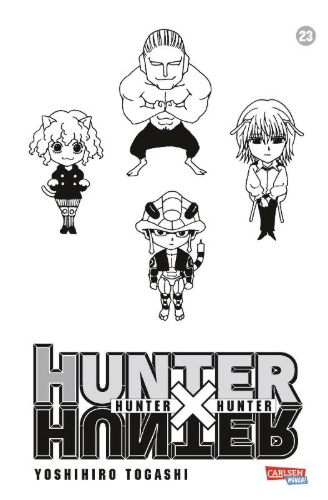 Buchcover und Innenansicht für das Buch: Hunter X Hunter