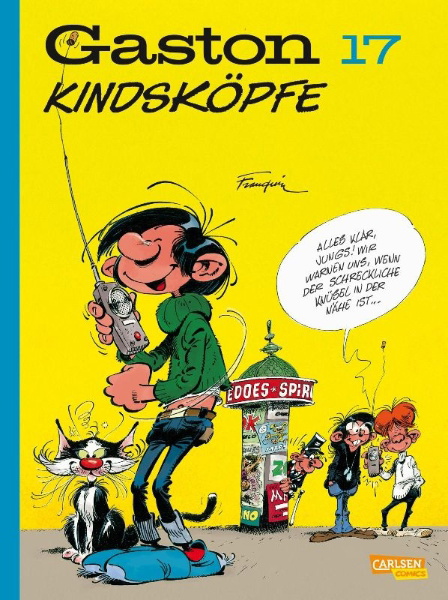 Buchcover und Innenansicht für das Buch: Gaston Neuedition 17: Kindsköpfe