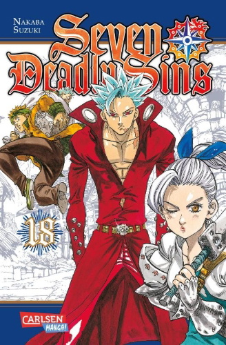 Buchcover und Innenansicht für das Buch: Nanatsu no Taizai