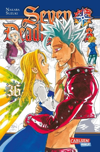 Buchcover und Innenansicht für das Buch: Nanatsu no Taizai