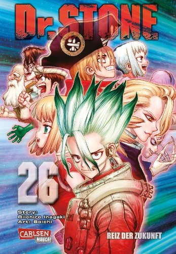 Buchcover und Innenansicht für das Buch: Dr. Stone